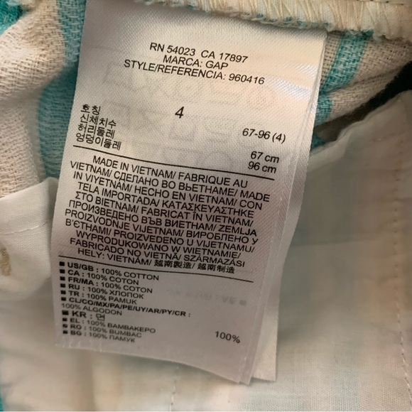 Gap City Shorts Size 4 Small - Picture 4 of 6